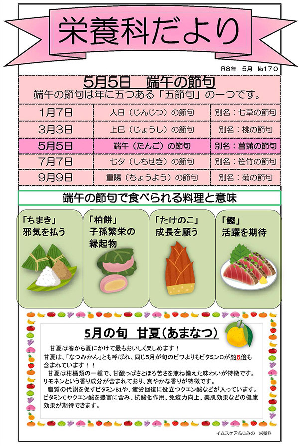 栄養科だより