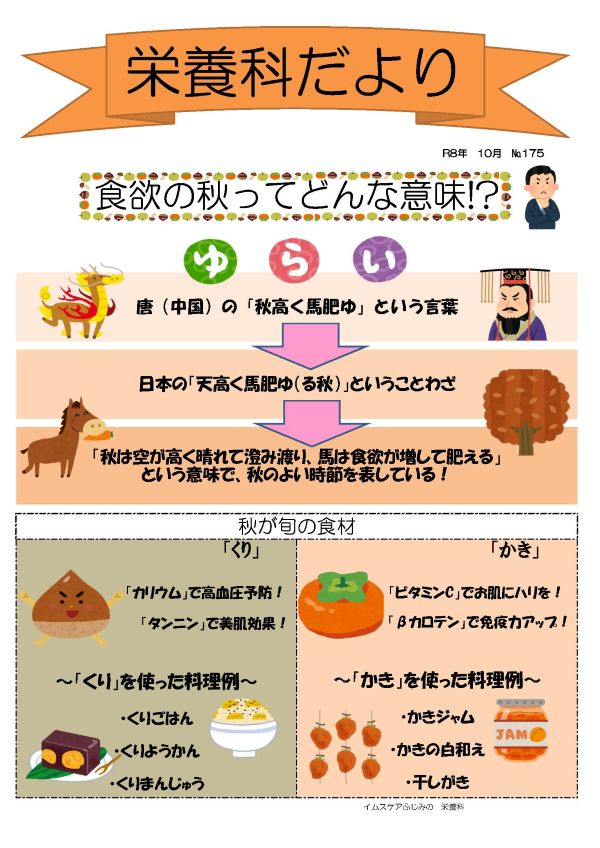 栄養科だより