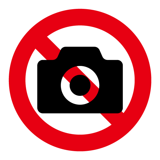 カメラ禁止
