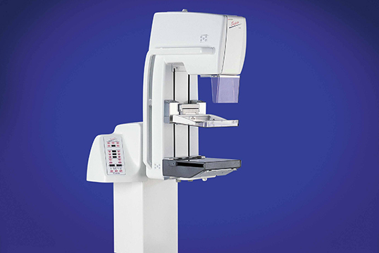 乳房X線撮影装置（マンモグラフィ）