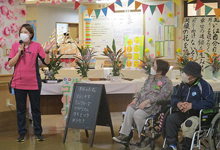 生け花クラブ発表