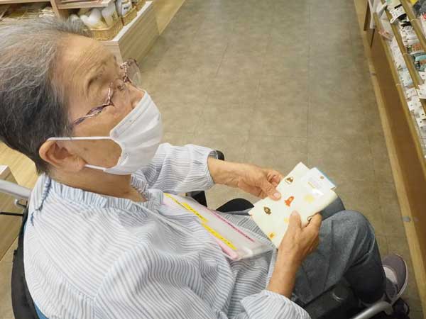 ⑤ショッピングリハビリの実施