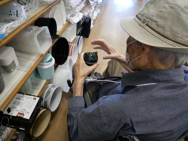 ⑤ショッピングリハビリの実施