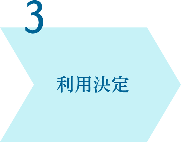 利用決定