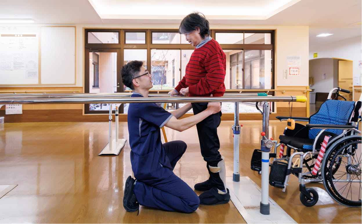 専門性を活かしたリハビリ