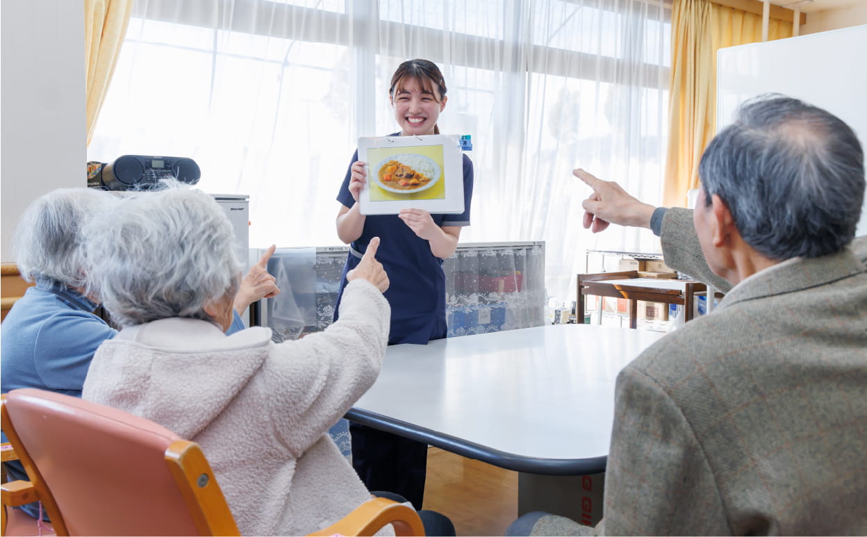 専門性を活かしたリハビリ