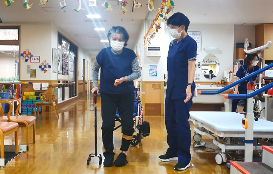 入所中のリハビリ