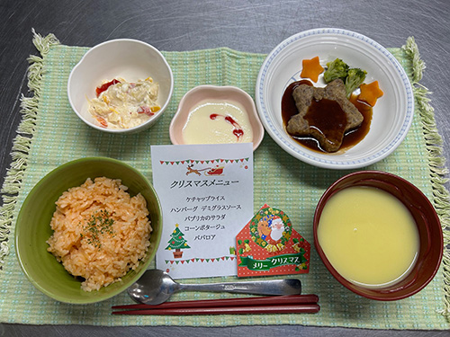 １２月クリスマス行事食