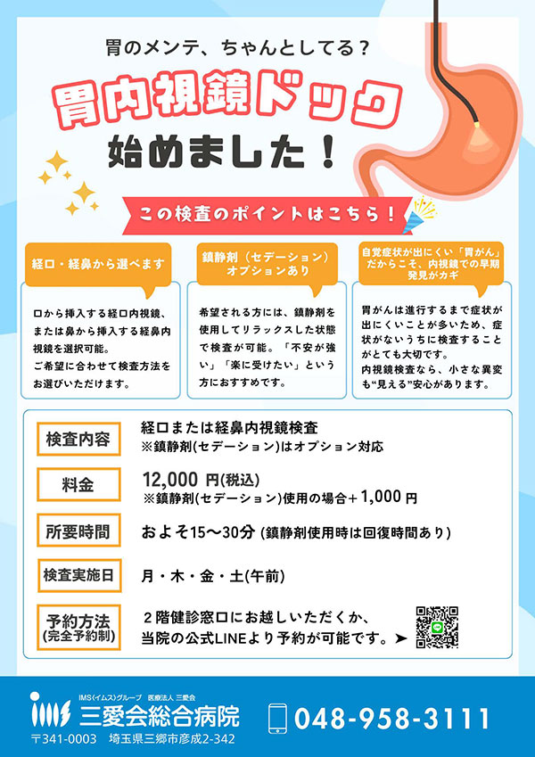 胃内視鏡ドック