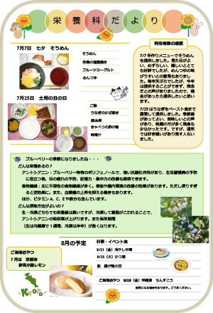 栄養科だより